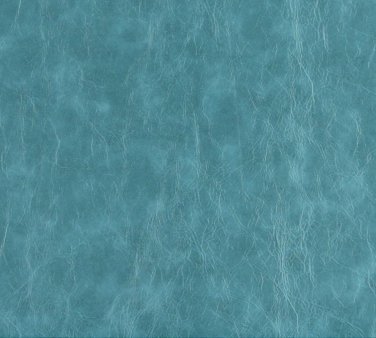 G628 Turquoise Distressed Leather Look Upholstery Recycled Leather (Bonded Leather) By The Yard