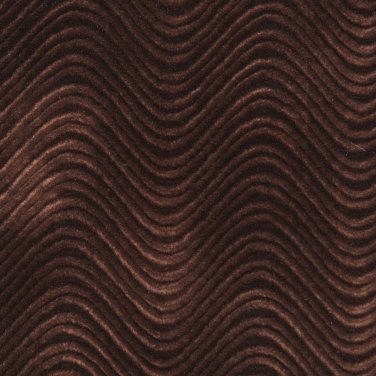 C849 Brown Classic Velvet Swirl Automotive Residential Commercial Upholstery Velvet By The Yard