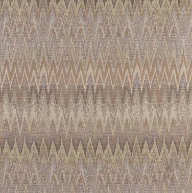54"" Wide C480 Gold, Beige and Platinum, Woven Flame Stitch Upholstery Fabric By The Yard