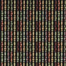 54"" Wide K0020B Red Blue Green Black Geometric Striped Contemporary Upholstery Fabric By The Yard