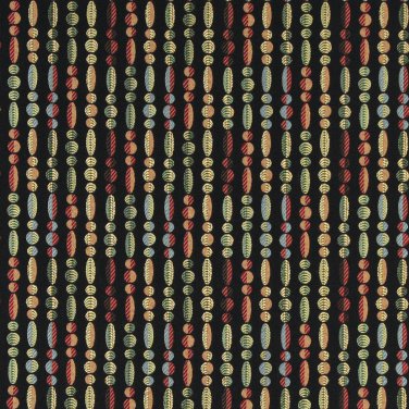 54"" Wide K0020B Red Blue Green Black Geometric Striped Contemporary Upholstery Fabric By The Yard