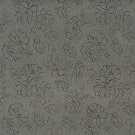54"" Wide Grey, Floral Microfiber Upholstery Fabric By The Yard