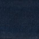 54"" Wide Navy Blue, Foliage Leaves Microfiber Upholstery Fabric By The Yard