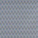 54"" C557 Blue and Gold, Wavy Striped, Durable Upholstery Fabric By The Yard