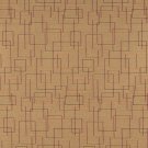 54"" C560 Beige Burgundy Orange Geometric Overlapping Squares Durable Upholstery Fabric By The Yard