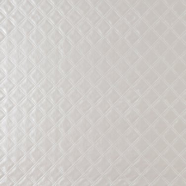 G349 Silver, Shiny Metallic Diamonds Upholstery Faux Leather By The Yard