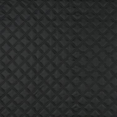 G350 Black, Matte Diamonds Upholstery Faux Leather By The Yard