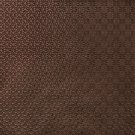 G374 Bronze, Metallic Overlapping Ovals and Circles Upholstery Faux Leather By The Yard