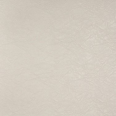 G384 White, Metallic Leather Grain Upholstery Faux Leather By The Yard