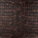 G393 Bronze, Alligator Look Upholstery Faux Leather By The Yard