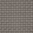 G660 Silver, Metallic Basket Woven Look Upholstery Faux Leather By The Yard