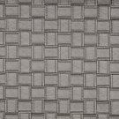 G696 Silver, Metallic Basket Woven Look Upholstery Faux Leather By The Yard