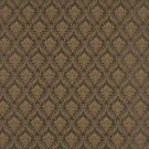A142 Brown Foliage And Bouquets Upholstery Fabric By The Yard | Width: 54""