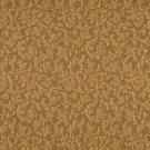 A151 Brown Foliage And Flowers Upholstery Fabric By The Yard | Width: 54""
