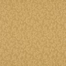 A155 Gold Foliage And Flowers Upholstery Fabric By The Yard | Width: 54""