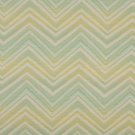 K0105B Lime Green Turquoise Beige Chevron Woven Indoor Outdoor Upholstery Fabric By The Yard