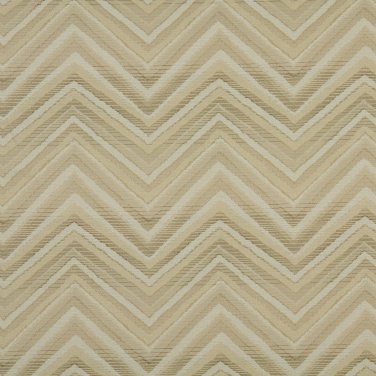 K0105C Beige Tan Taupe Chevron Woven Solution Dyed Indoor Outdoor Upholstery Fabric By The Yard