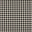 K0119A Black Beige Hounds Tooth Woven Solution Dyed Indoor Outdoor Upholstery Fabric By The Yard