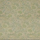 K0140A Green Blue Beige Floral Paisley Woven Indoor Outdoor Upholstery Fabric By The Yard