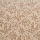 K0100E Beige Two Toned Floral Metallic Sheen Upholstery Fabric By The Yard | Width: 54""