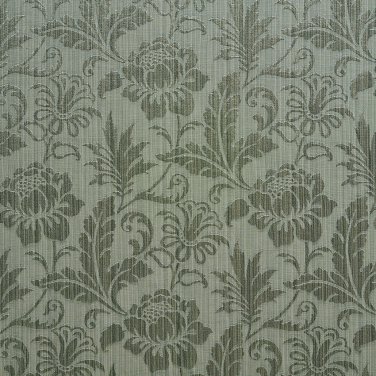 K0100G Teal Two Toned Floral Metallic Sheen Upholstery Fabric By The Yard | Width: 54""