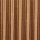 K0101A Brown Two Toned Stripe Metallic Sheen Upholstery Fabric By The Yard | Width: 54""