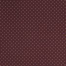 A444 Burgundy And Gold Small Diamond And Dot Upholstery Fabric By The Yard | Width: 54""