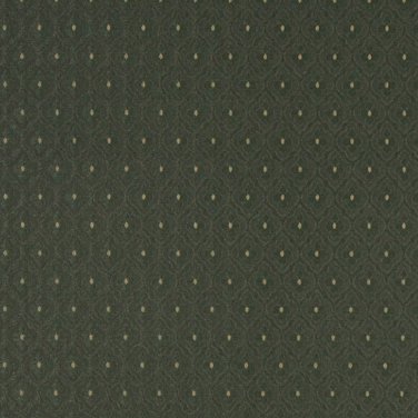 A473 Forest Green Diamond Clover Leaf Upholstery Fabric By The Yard | Width: 54""