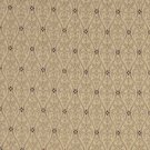 A485 Beige And Gold Waves Lines And Foliage Upholstery Fabric By The Yard | Width: 54""