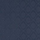 A495 Navy And Gold Two Toned Brocade Medallion Upholstery Fabric By The Yard | Width: 54""