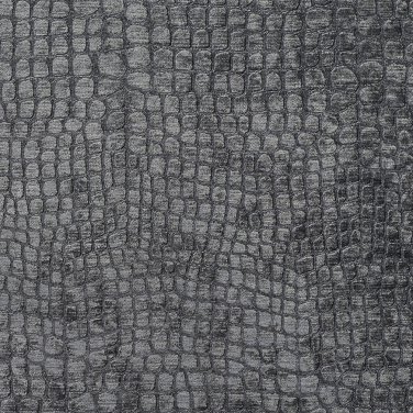 K0151U Grey Textured Alligator Shiny Woven Velvet Upholstery Fabric By The Yard | 54"" Wide
