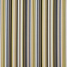 A204 Outdoor Indoor Upholstery Fabric By The Yard Multi Colored Thin Stripes - Brown Yellow Grey