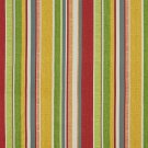 A242 Outdoor Upholstery Fabric By The Yard Contemporary Various Size Stripes - Green Yellow Red Blue