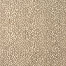 E192 Beige Giraffe Pattern Textured Woven Chenille Upholstery Fabric By The Yard
