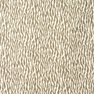 E193 Beige Tiger Pattern Textured Woven Chenille Upholstery Fabric By The Yard