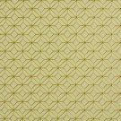 K0210B Light Green And Orange Geometric Small Scale Diamonds Upholstery Fabric By The Yard