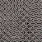 K0210E Black And Grey Geometric Small Scale Diamonds Upholstery Fabric By The Yard