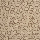 U0000C Brown And Mocha Large Scale Leaves Upholstery Fabric By The Yard