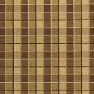 U0140B Brown And Green Checkered Silk Satin Look Upholstery Fabric By The Yard