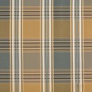 U0220A Gold Green Teal Shiny Various Size Stripes Plaid Silk Look Upholstery Fabric By The Yard