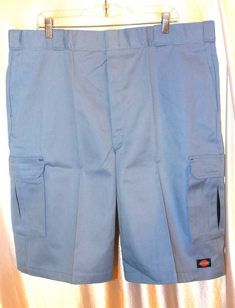 big and tall navy blue cargo shorts