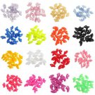 20pcs Soft Cat Pet Nail Caps Claw Control Paws off + Adhesive Glue Free Shipping