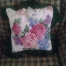 memory foam throw pillows with a ruffle
