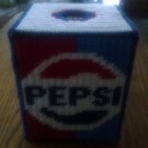 Pepsi tissue box cover
