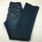 Wrangler Q Baby Riding Jeans  5/6 x 29.5 WRQ20AU No Gap Waist Boot Cut Hemmed