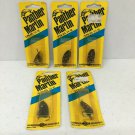 Lot of 5 Panther Martin Sz 6 Spinners 6PM BFL 1/4 Oz New Old Stock Vintage Italy