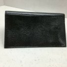 Stratton of London Mens Black Leather Breast Pocket Wallet Made in England