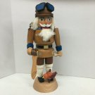Stracoland Colmnitz GmbH Co. Aviator 14 Inch Wooden NutCracker Erzgbirge Germany