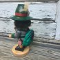 Ulbricht Wooden Chubby Nutcracker Black Forester With Backpack Orig Box 13.5"