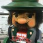Ulbricht Wooden Chubby Nutcracker Black Forester With Backpack Orig Box 13.5"